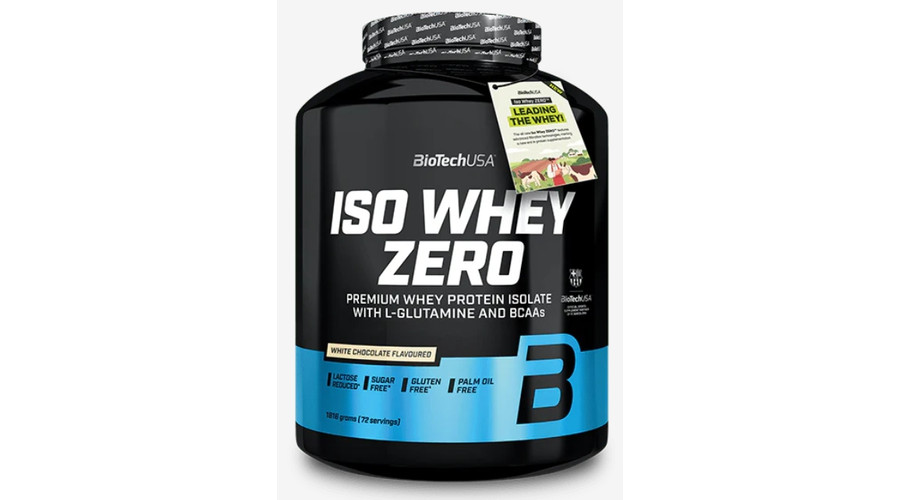 Iso Whey Zero 1816 g fehércsokoládé BioTechUSA