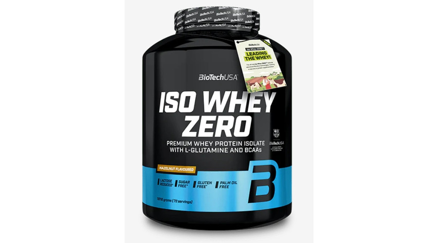 Iso Whey Zero 1816 g mogyoró BioTechUSA Iso Whey Zero 1816 g mogyoró BioTechUSA