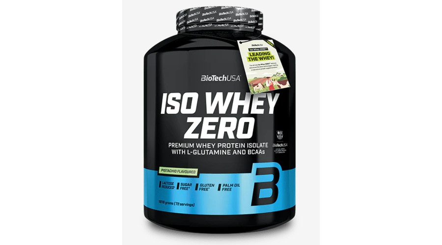 Iso Whey Zero 1816 g pisztácia BioTechUSA Iso Whey Zero 1816 g pisztácia BioTechUSA