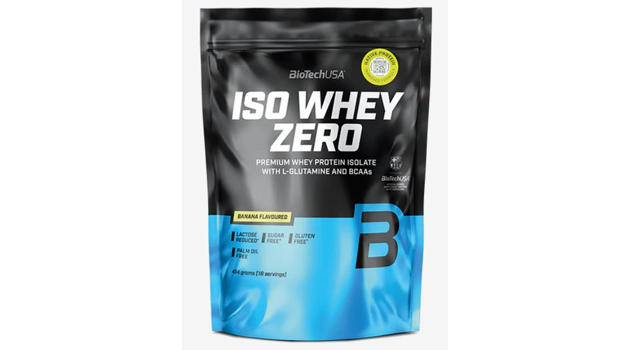 Iso Whey Zero 454 g banán BioTechUSA
