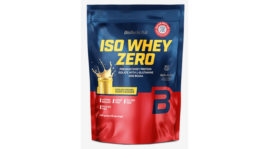 Iso Whey Zero 454 g catalan caramel cream BioTechUSA