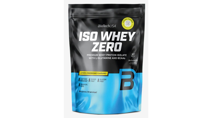Iso Whey Zero 454 g citromos sajttorta BioTechUSA Iso Whey Zero 454 g citromos sajttorta BioTechUSA