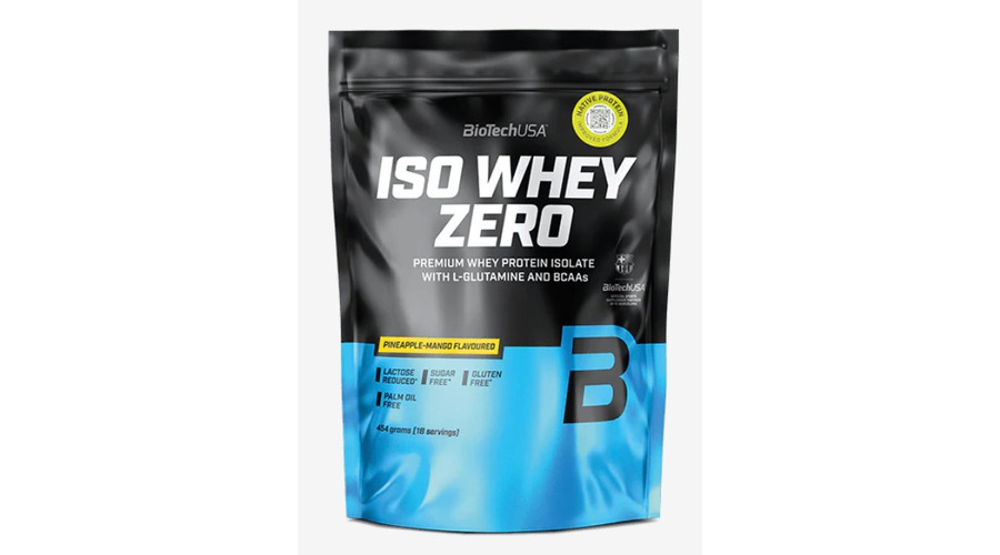 Iso Whey Zero 454 g ananász-mangó BioTechUSA