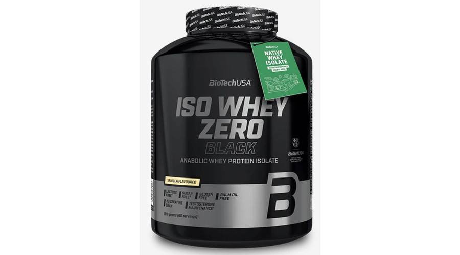 Iso Whey Zero Black 1816 g vanília BioTechUSA Iso Whey Zero Black 1816 g vanília BioTechUSA