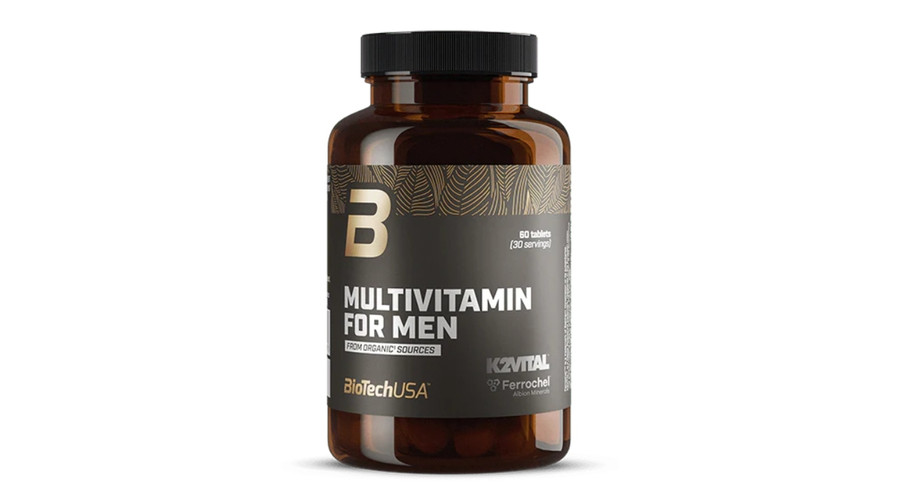 Multivitamin for Men from organic sources 60 tabl. BioTechUSA Multivitamin for Men from organic sources 60 tabl. BioTechUSA