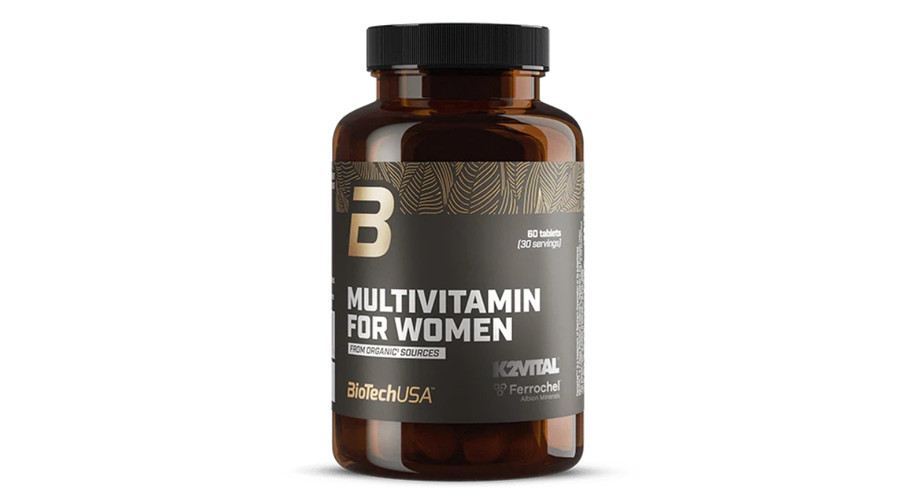 Multivitamin for Women from organic sources 60 tabl. BioTechUSA