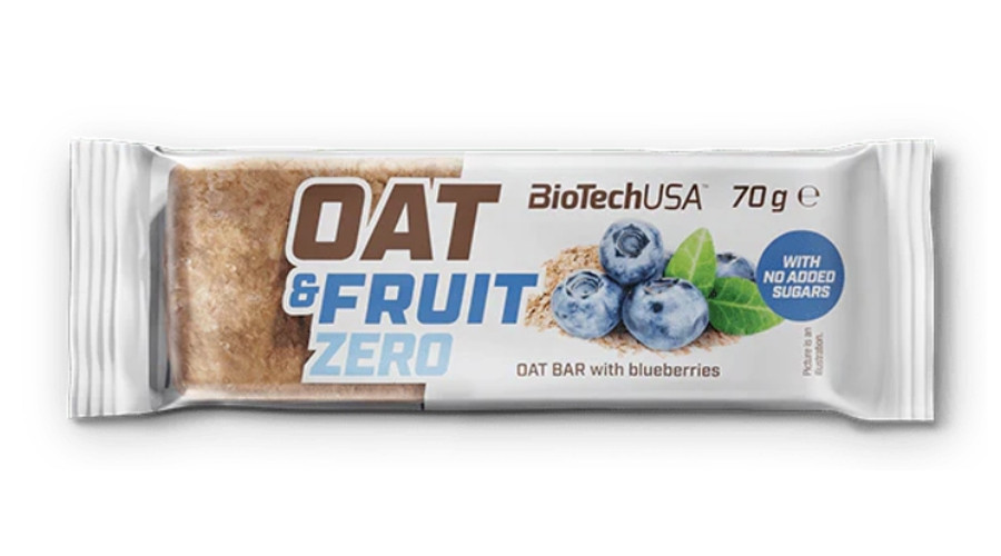 Oat & Fruit Zero 20x70g áfonya BioTechUSA Oat & Fruit Zero 20x70g áfonya BioTechUSA