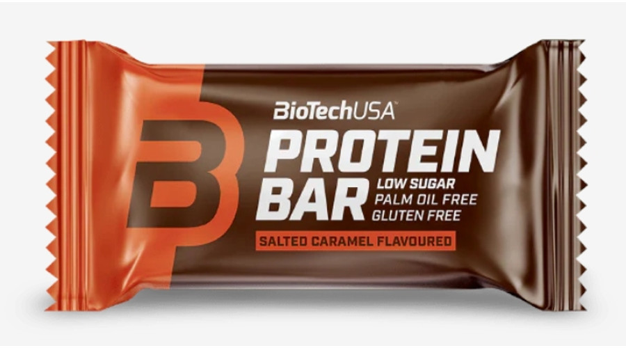Protein Bar fehérjeszelet 20x35g sós karamell BioTechUSA Protein Bar fehérjeszelet 20x35g sós karamell BioTechUSA