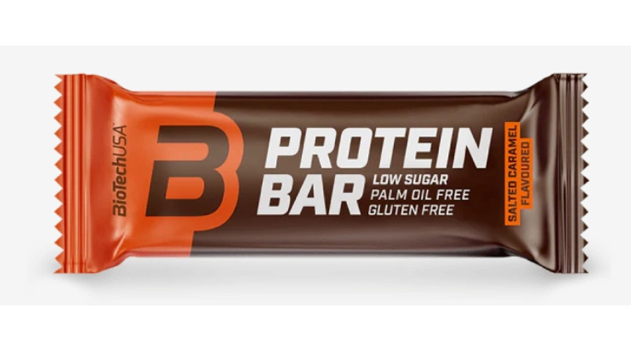 Protein Bar fehérjeszelet 16x70g sós karamell BioTechUSA