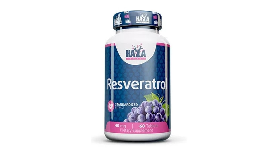 Resveratrol 40mg 60 tabl. HAYA LABS