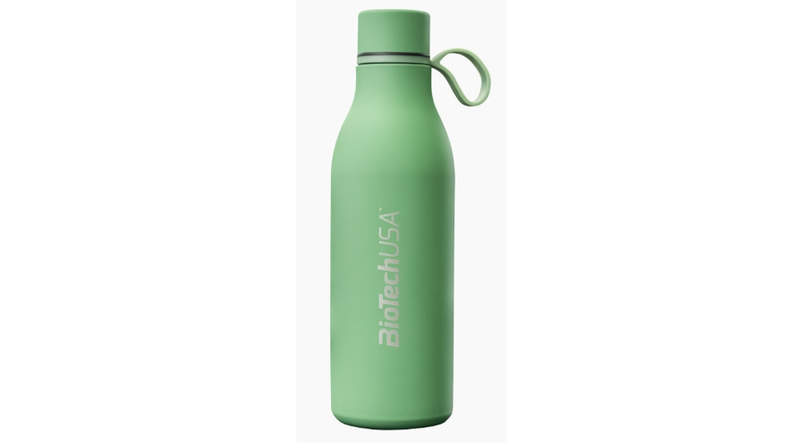 Rozsdamentes acél palack 500 ml zöld BioTechUSA