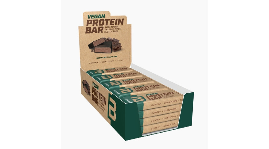 Vegan Protein Bar fehérjeszelet 20x50g csokoládé BioTechUSA