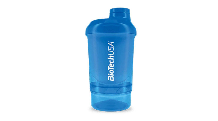 Wave+ Nano Shaker 300 ml (+150 ml) kék BioTechUSA Wave+ Nano Shaker 300 ml (+150 ml) kék BioTechUSA