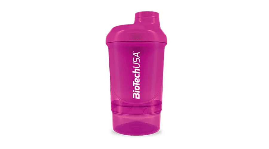 Wave+ Nano Shaker 300 ml (+150 ml) magenta BioTechUSA Wave+ Nano Shaker 300 ml (+150 ml) magenta BioTechUSA
