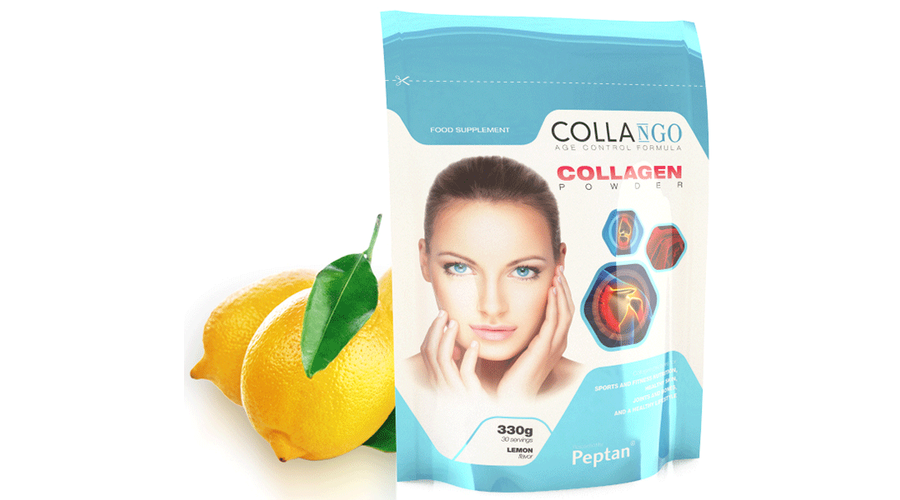 COLLANGO Peptan kollagén por 330 g citrom COLLANGO Peptan kollagén por 330 g citrom