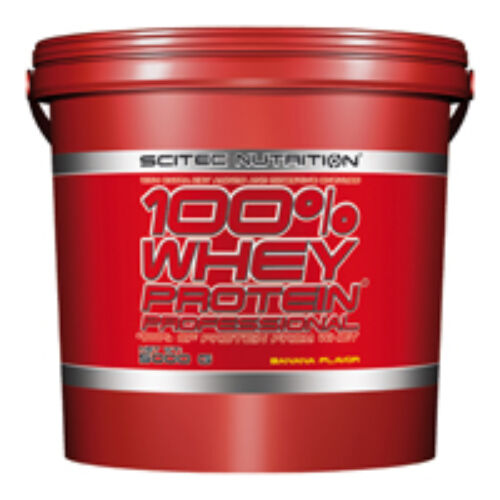 100% Whey Protein Professional 5000g banán Scitec Nutrition