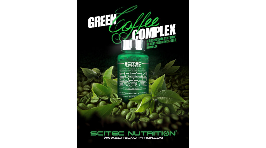 Scitec Nutrition Green Coffee Complex kapszula - 90db - VitaminNagyker webáruház